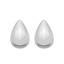 Brinco Prateado Gota