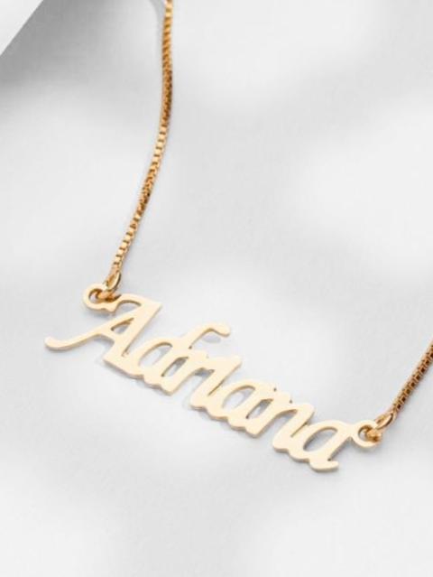 Cordão Nome Personalizado Exclusivo